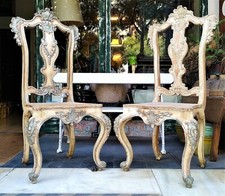 COUPLE OF BAROQUE CHAIRS