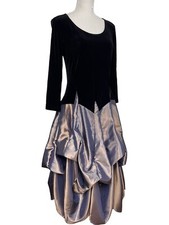 Vtg Magdalena Black Velvet