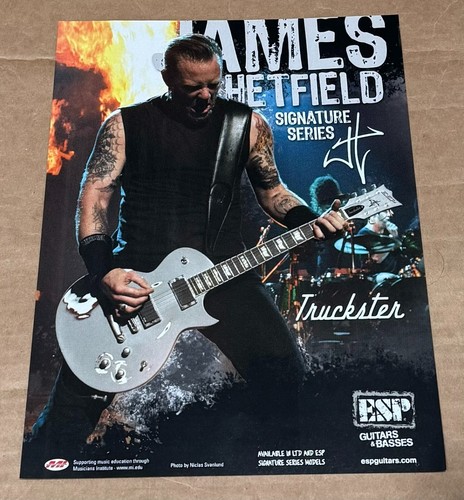 Esp guitars james - guitars, hetfield