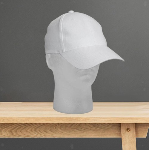 Men foam manikin - head, display