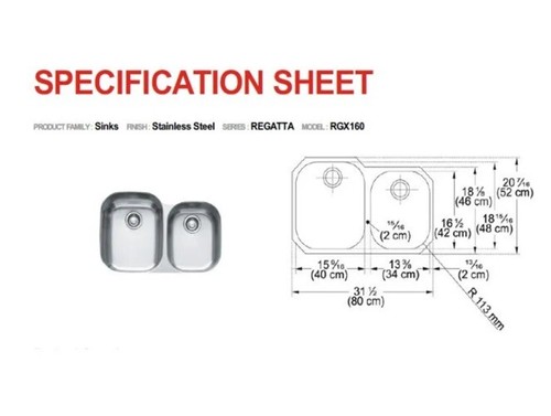 Franke sink inch - sink, 31