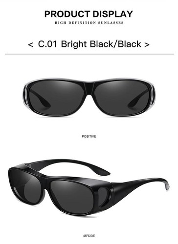 Polarized sunglasses fit over - polarized,