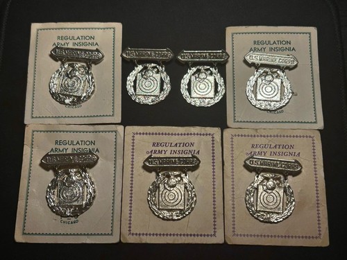 Lot ww2 marine marksman - lot,