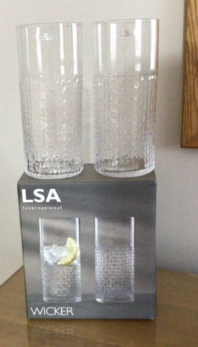 Lsa international wicker glass - international,