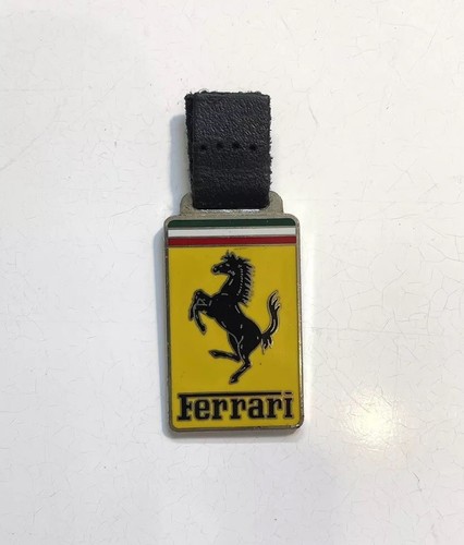 Vintage ferrari keyring fob - vintage,