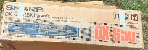 Sharp 650 black player - black, cd