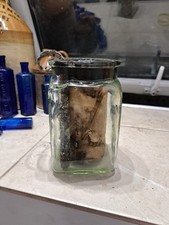 Vintage Old Glass Battery With Contents Still Remaining Restored But Not Working