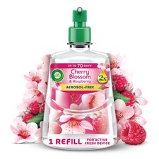 Air Wick Cherry Blossom & Raspberry Aerosol-Free Automatic Spray Refill 228ml,