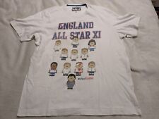 England All Star XI Sport Weenicons  Men's 2010 T shirt xl 23 p2p Football