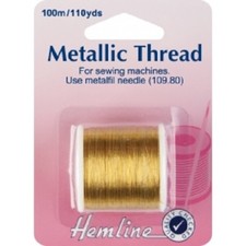 Hemline Metallic Thread for