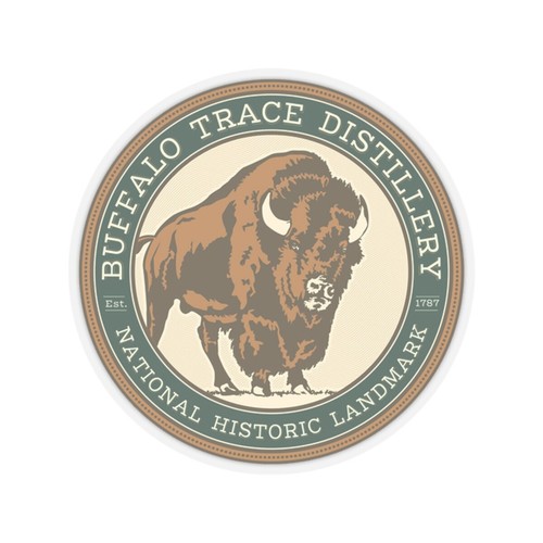 Buffalo trace bourbon kiss cut - buffalo,