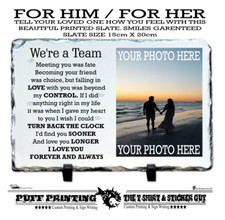 Personalised Rock Slate Custom