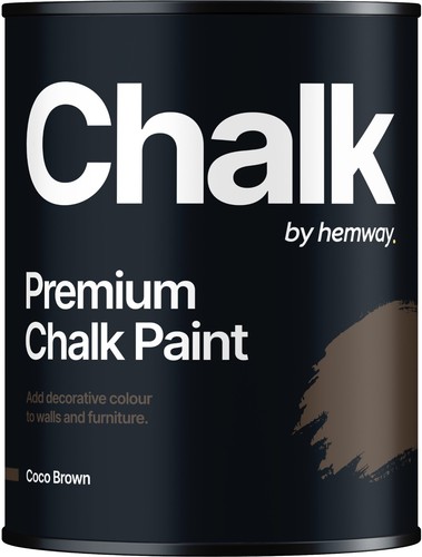 Hemway chalk paint coco - hemway, brown