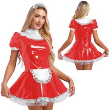 UK Women's Wet Look PVC