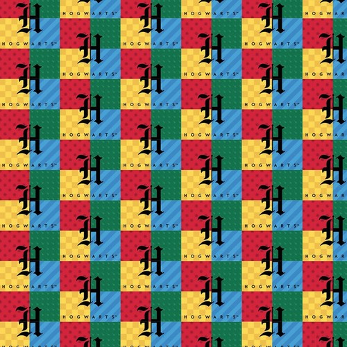 Harry potter fabric hogwarts - potter, fabric,