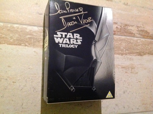 Star wars trilogy signed - star,
