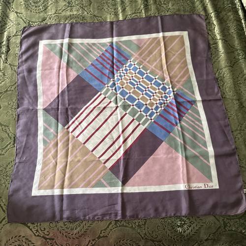 Vintage christian dior silk - christian,