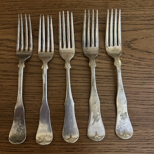 Vintage silverplate forks - vintage,