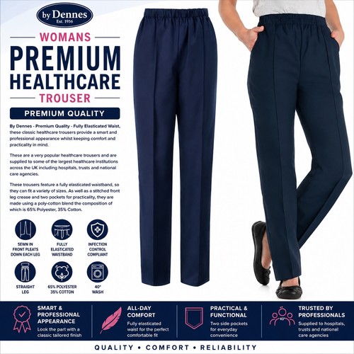 Womens healthcare trousers - healthcare,