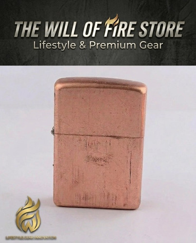 Copper lighter shell for zippo - lighter,