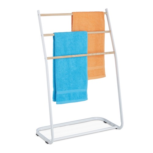 Standing towel rack rails - standing,