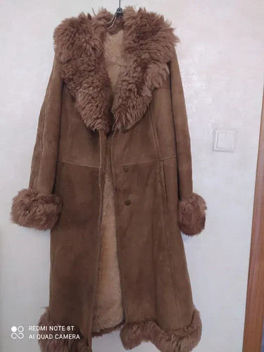Vtg 80s shearling sheepskin - vtg, 70-80s
