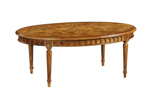 Oval coffee table hampton - coffee,