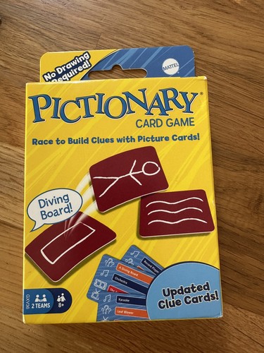Pictionary card game - pictionary,