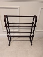 Vintage Towel Rail Wooden Free