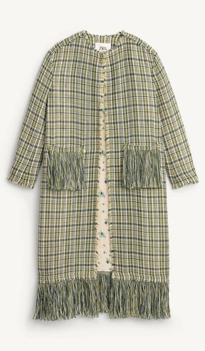 Zara limited edition fringed - limited,