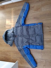 Gray And Blue Coat Boys Coat