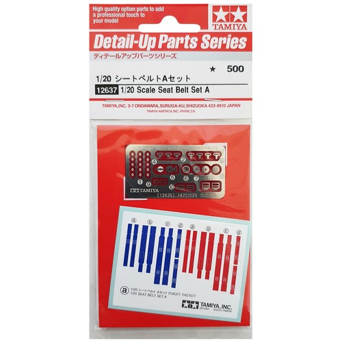 Tamiya seat belt set - seat,