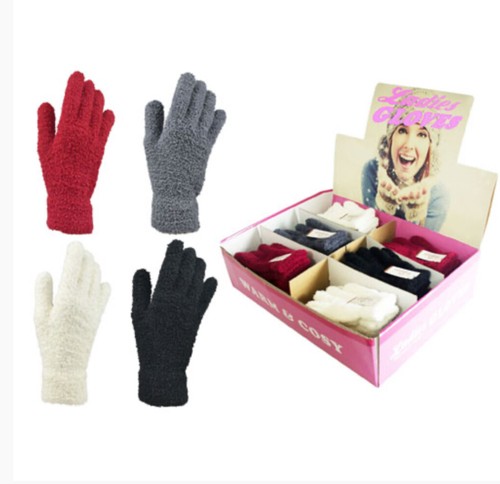 Ladies gloves cosy soft - cosy,
