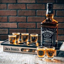 Jack Daniels Bottle, Shot