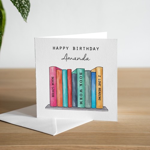 Personalised book lover - book,