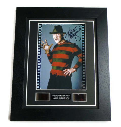 Freddy krueger signed preprint - krueger,