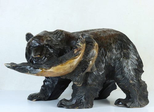 Large vintage japanese - japanese, carved