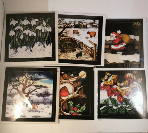 Moorcroft christmas cards - moorcroft,