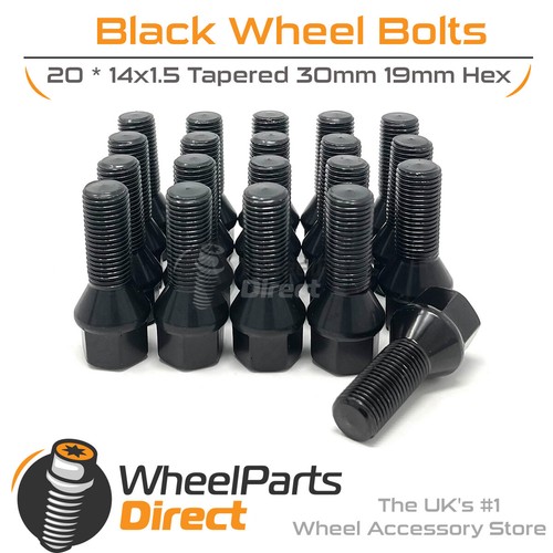 Wheel bolts black for - wheel,
