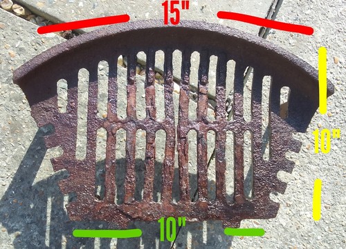 Fire grill grate - grill, cast