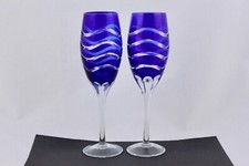 SET OF 2 AJKA/BOHEMIAN CRYSTAL