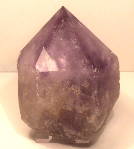 Large amethyst raw point - amethyst,
