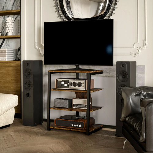 Hifi rack stand 4tier storage - rack,