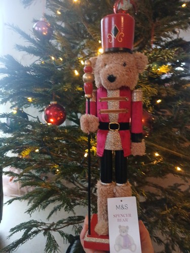 Spencer bear nutcracker - spencer,