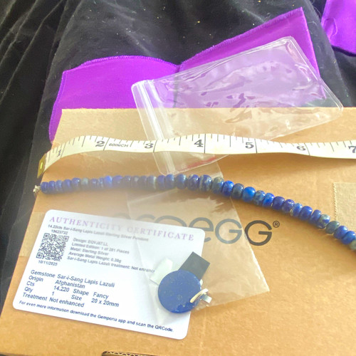 Gemporia natural lapis lazuli - lapis,