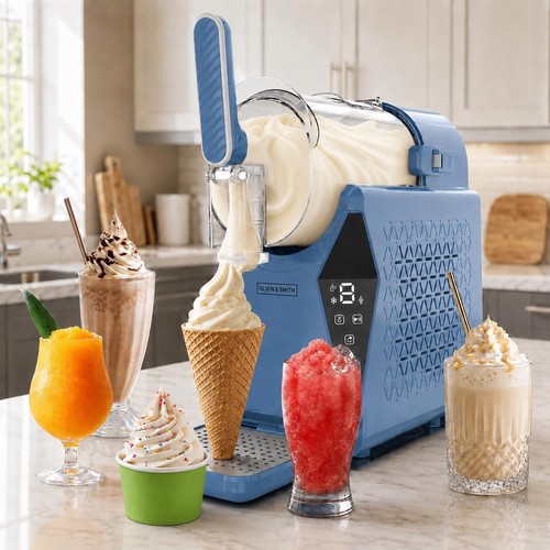 Soft serve ice cream maker - soft, 3