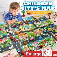 Children'S Town Road Map City