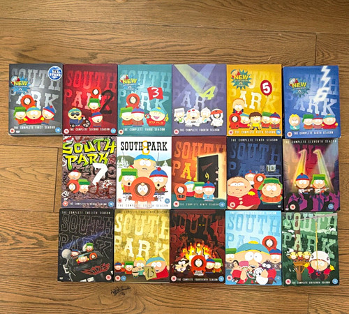 South park complete seasons - south,