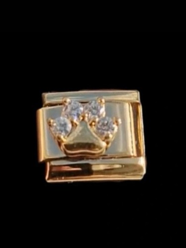New gold crystal paw - gold,