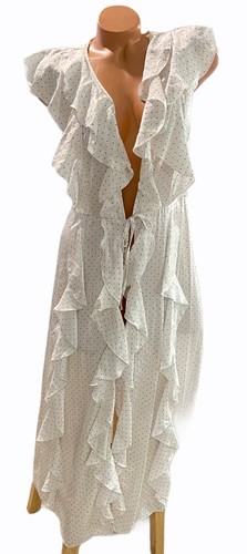 Victorias secret ruffled robe - secret,